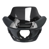 HR3 Low Rider Gunship Gray Headlight Fairing & Black Windshield Fit For Harley Low Rider ST 2022-2024